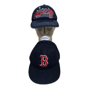 (031) Boston Red Sox Hat Bundle (2)